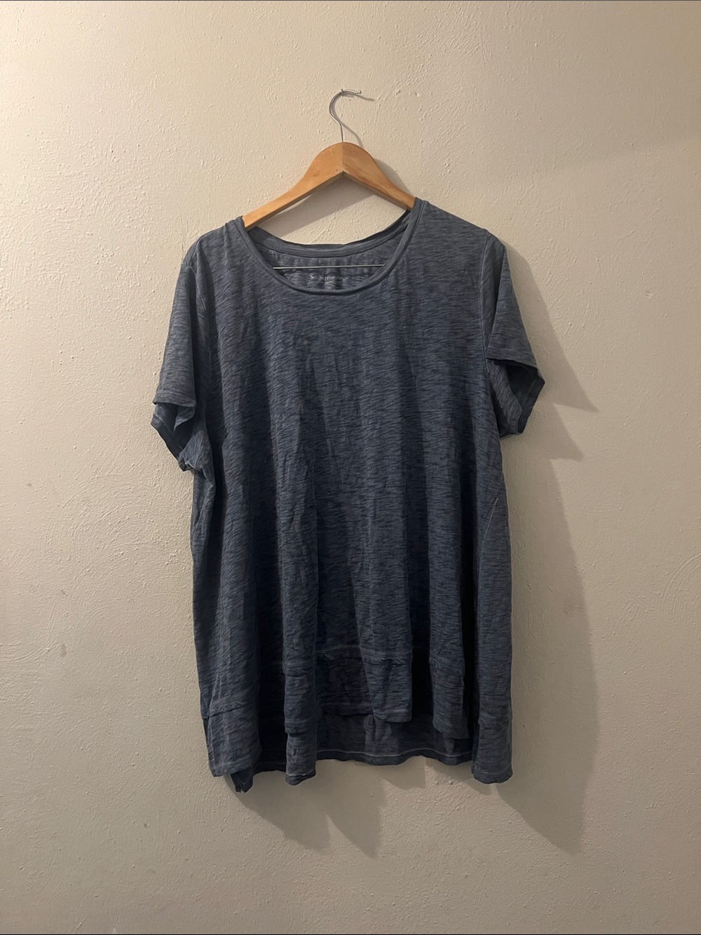 Softy Surroundings Blue Basic Blouse